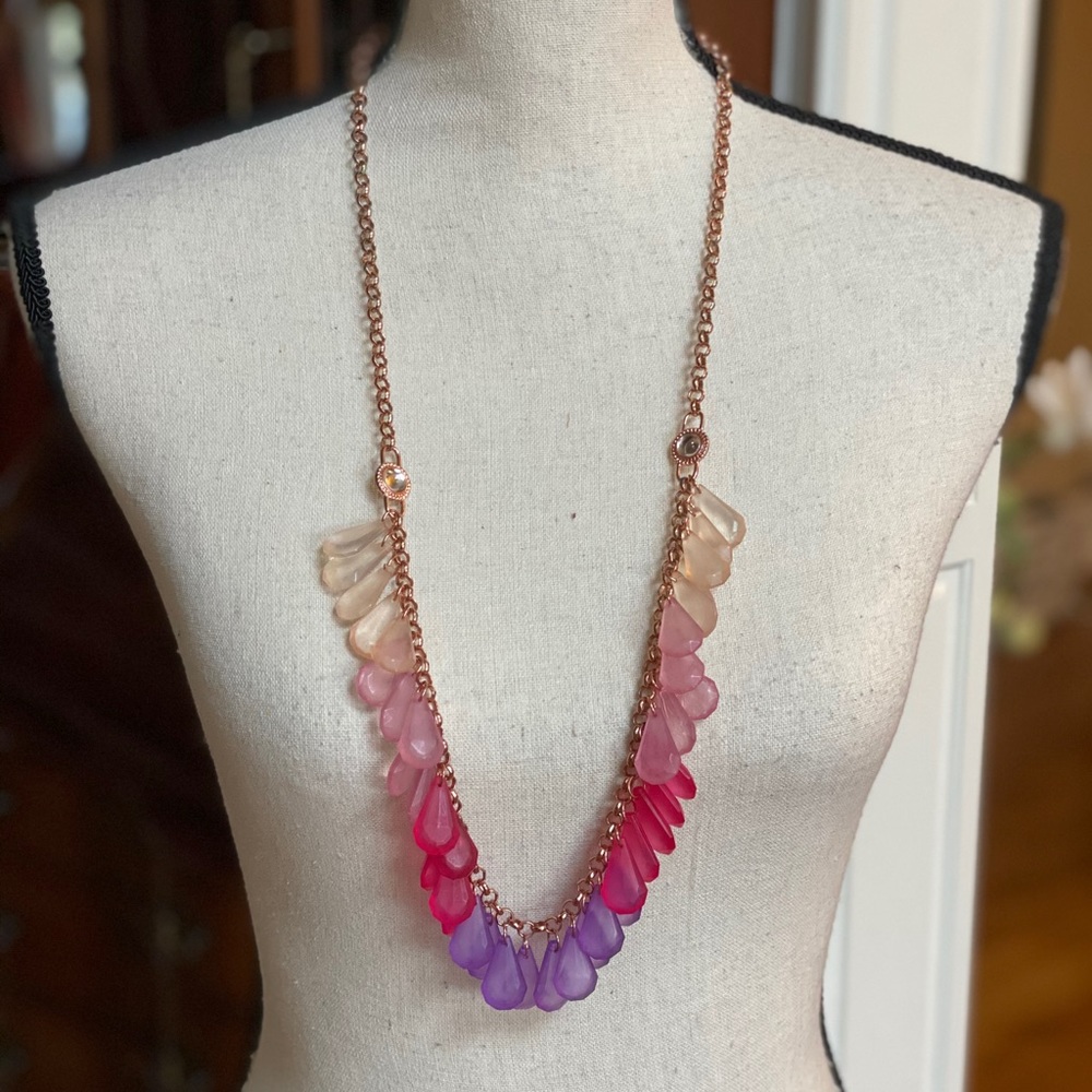 Coldwater Creek Cascading Necklace